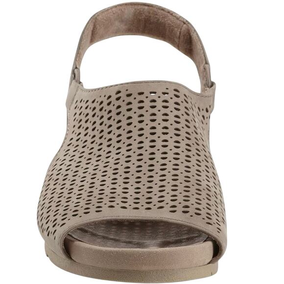 EARTH Linden Laveen Suede Peep Toe Slingback Sandals Size 9 New in Box MSRP $110 - Picture 4 of 10